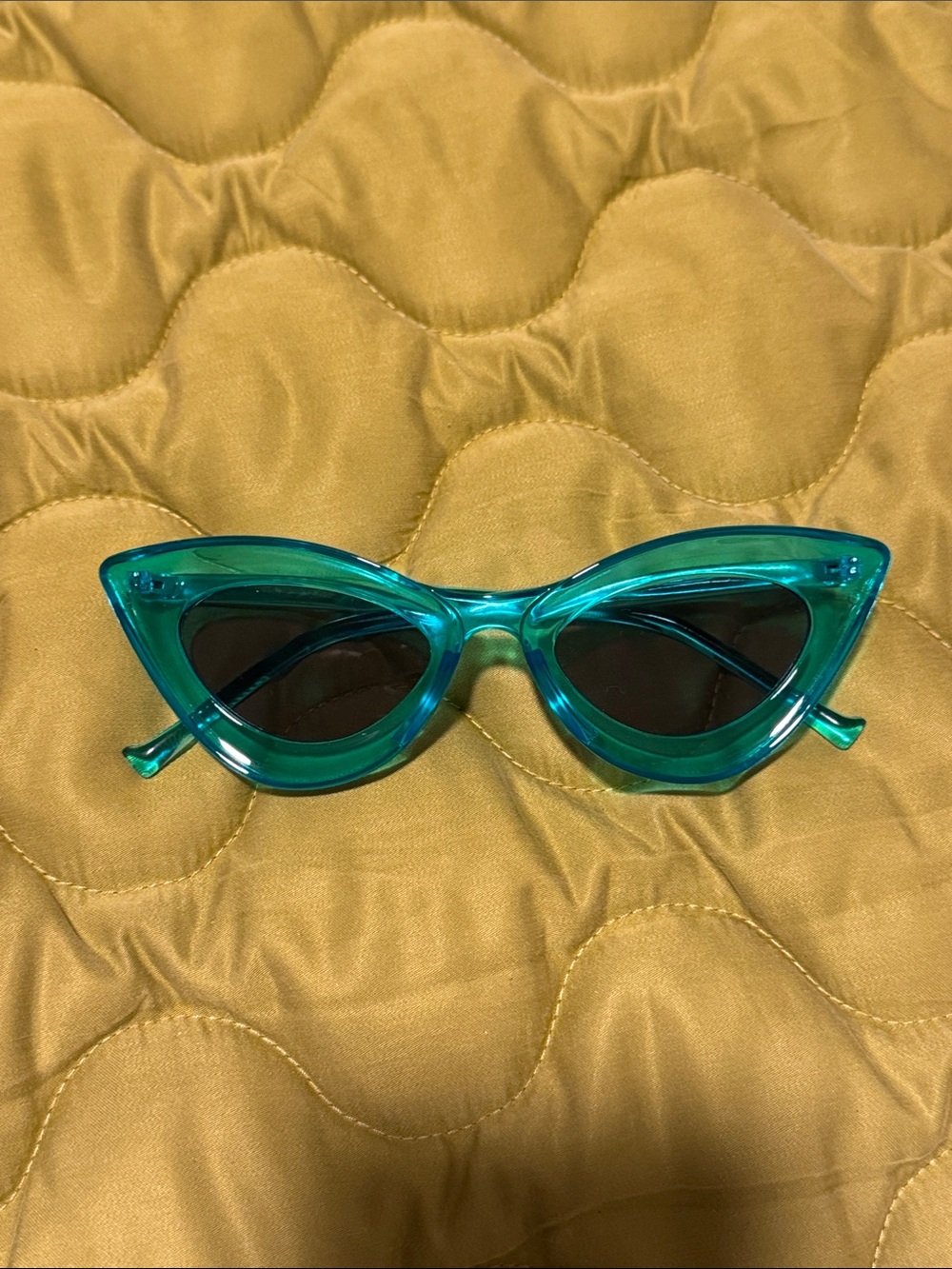 Teal Cat Eye Sunglasses - Women Accessories